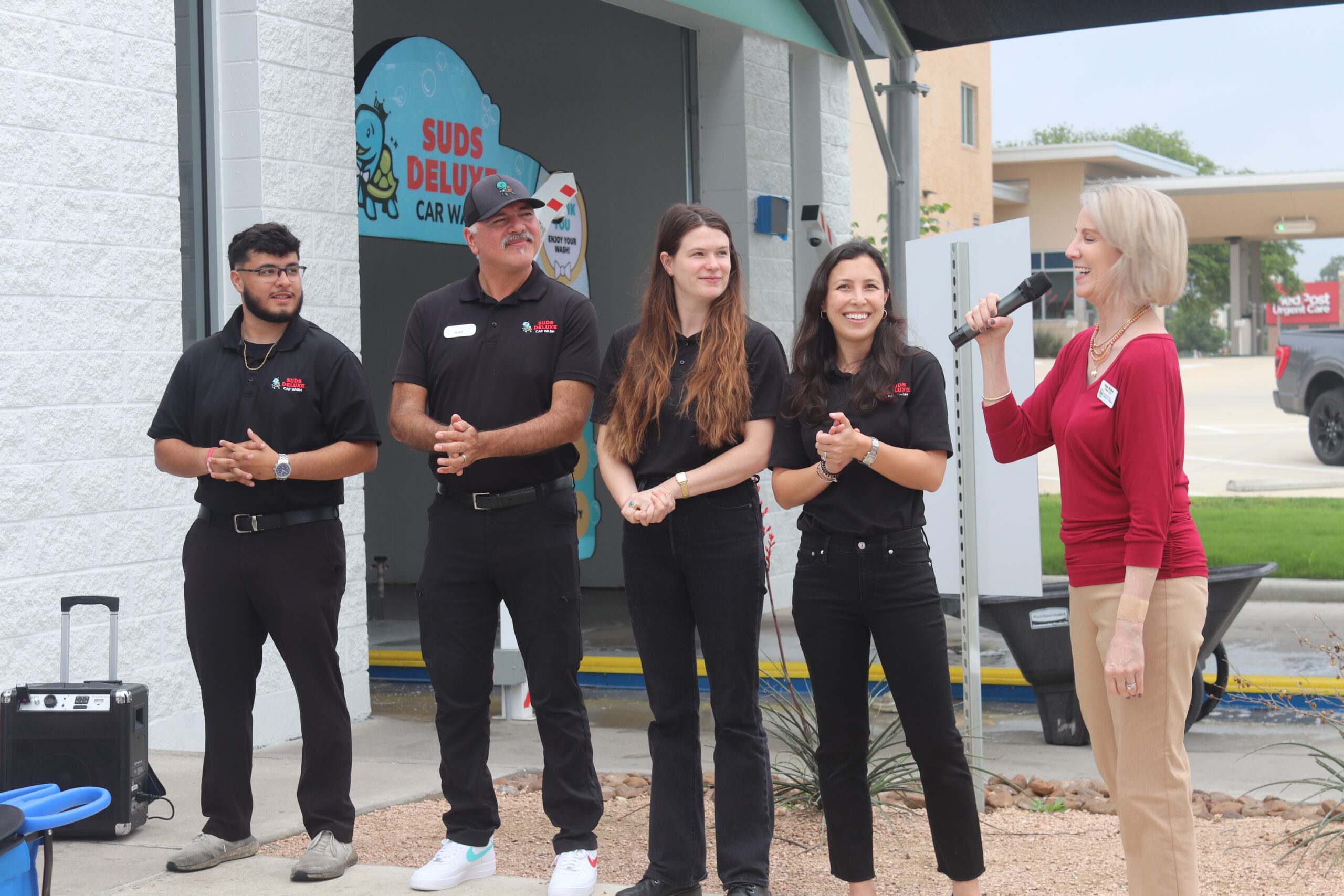 Suds Deluxe San Marcos Ribbon Cutting Ceremony Suds Deluxe San Marcos Ribbon Cutting Ceremony